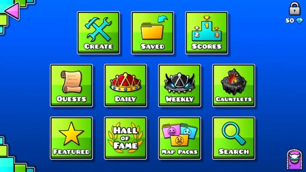 principiantes geometry dash apk para android