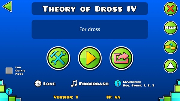 cargar un nivel de geometry dash