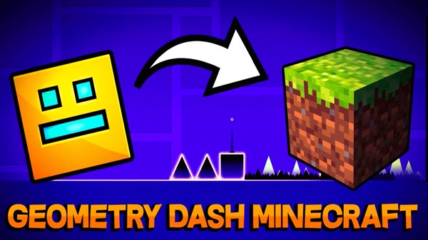 geometry dash vs minecraft